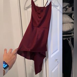 NEVER WORN Burgundy top from Express!